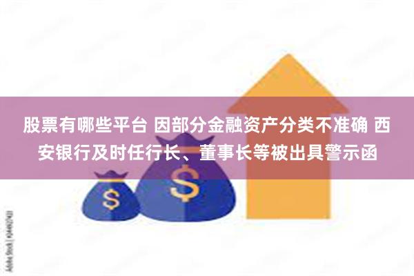 股票有哪些平台 因部分金融资产分类不准确 西安银行及时任行长、董事长等被出具警示函