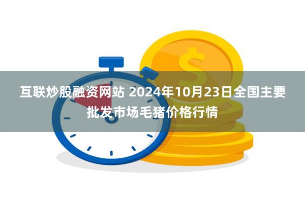 互联炒股融资网站 2024年10月23日全国主要批发市场毛猪价格行情