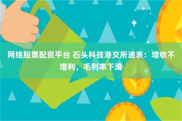 网络股票配资平台 石头科技港交所递表：增收不增利，毛利率下滑